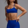 Define Luxe Multiway Open-Back Sports Bra in Royal Blue