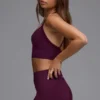 Define Luxe Multiway Sports Bra in Grape