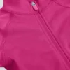 Define Luxe Zip-Up Jacket in Berry