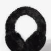 Faux-Fur Earmuffs in Black