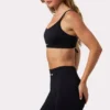 FlexiRib Biker Shorts in Black