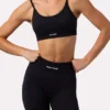 FlexiRib Biker Shorts in Black