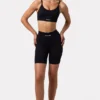 FlexiRib Biker Shorts in Black