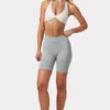 FlexiRib Biker Shorts in Grey