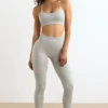 FlexiRib High-Waist Leggings in Grey