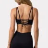 FlexiRib Mini Shorts in Black