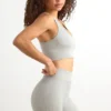 FlexiRib Mini Shorts in Grey