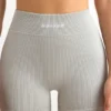 FlexiRib Mini Shorts in Grey