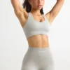 FlexiRib Mini Shorts in Grey