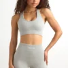 FlexiRib Mini Shorts in Grey