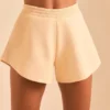 Flippy Sweat Shorts in Sand