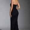 Florentina Embellished Corset Gown in Black