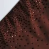 Formentera Embellished Cut-Out Swimsuit in Chocolate Brown