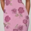 Gyda Embellished Halterneck Maxi Dress in Soft Pink