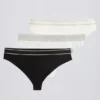High-Waist Cheeky Briefs Bundle in Multi