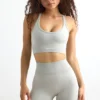 High Waist Define Luxe Mini Shorts in Grey