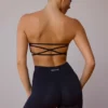 High-Waist Mini Shorts in Black