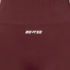 High Waist Super Sculpt Biker Shorts in Burgundy