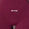 High Waist Super Sculpt Biker Shorts in Plum
