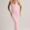 Imelda Modal Racerback Maxi Dress in Baby Pink