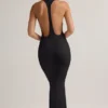 Imelda Modal Racerback Maxi Dress in Black