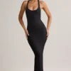 Imelda Modal Racerback Maxi Dress in Black