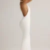 Imelda Modal Racerback Maxi Dress in White