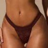 Indira Cheeky Bikini Bottoms in Espresso Brown