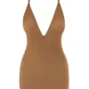 Intimates Intimates Soft Mesh Multiway Mini Dress in Almond