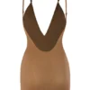 Intimates Intimates Soft Mesh Multiway Mini Dress in Almond