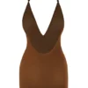 Intimates Intimates Soft Mesh Multiway Mini Dress in Chestnut