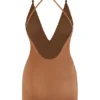 Intimates Intimates Soft Mesh Multiway Mini Dress in Honey