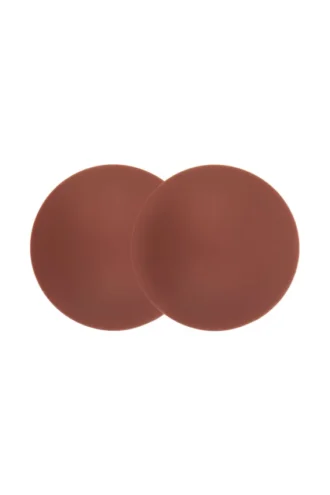 Intimates Reusable Silicone Nipple Covers in Chestnut