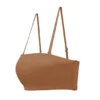 Intimates Soft Mesh Bandeau Bra in Almond