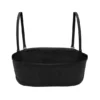 Intimates Soft Mesh Bandeau Bra in Black
