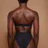 Intimates Soft Mesh High Waisted Knicker in Black