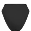 Intimates Soft Mesh High Waisted Knicker in Black