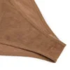 Intimates Soft Mesh Invisible Strap Thong Bodysuit in Almond