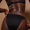 Intimates Soft Mesh Single Layer Triangle Bra in Black