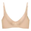 Intimates Soft Mesh Single Layer Underwired Bra in Beige