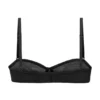 Intimates Soft Mesh Strapless Bra in Black