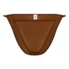 Intimates Soft Mesh String Bikini in Chestnut