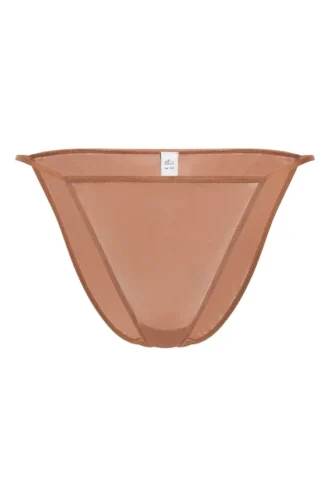 Intimates Soft Mesh String Bikini in Honey