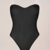 Intimates Strapless Bodysuit in Black