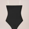 Intimates Strapless Bodysuit in Black