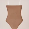 Intimates Strapless Bodysuit in Honey