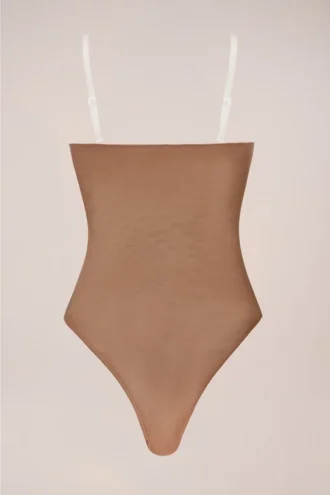 Intimates Strapless Bodysuit in Honey