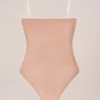 Intimates Strapless Bodysuit in Warm Peach