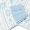 Jacquard-Knit Oversized Jumper in Powder Blue