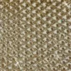 Jianna Embellished Low-Rise Mini Skirt in Gold